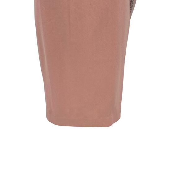 Dress the Population Elle Sweetheart Neck Sheath Midi Dress Blush Pink Small - Picture 6 of 16